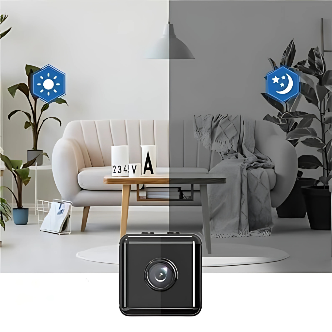 Draadloze HD binnencamera voor slimme huisbeveiliging en live monitoring – DOMOVIA SafeView - Glamorix