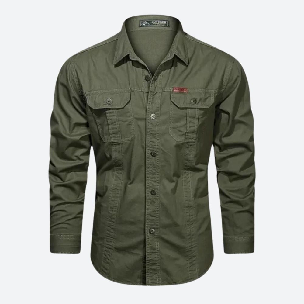 EDEN – Herenpoloshirt met dubbele borstzakken en stoere look