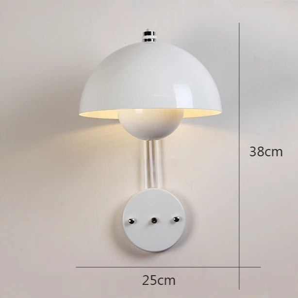 MUSHI - Sfeervolle wandlamp met paddenstoelontwerp