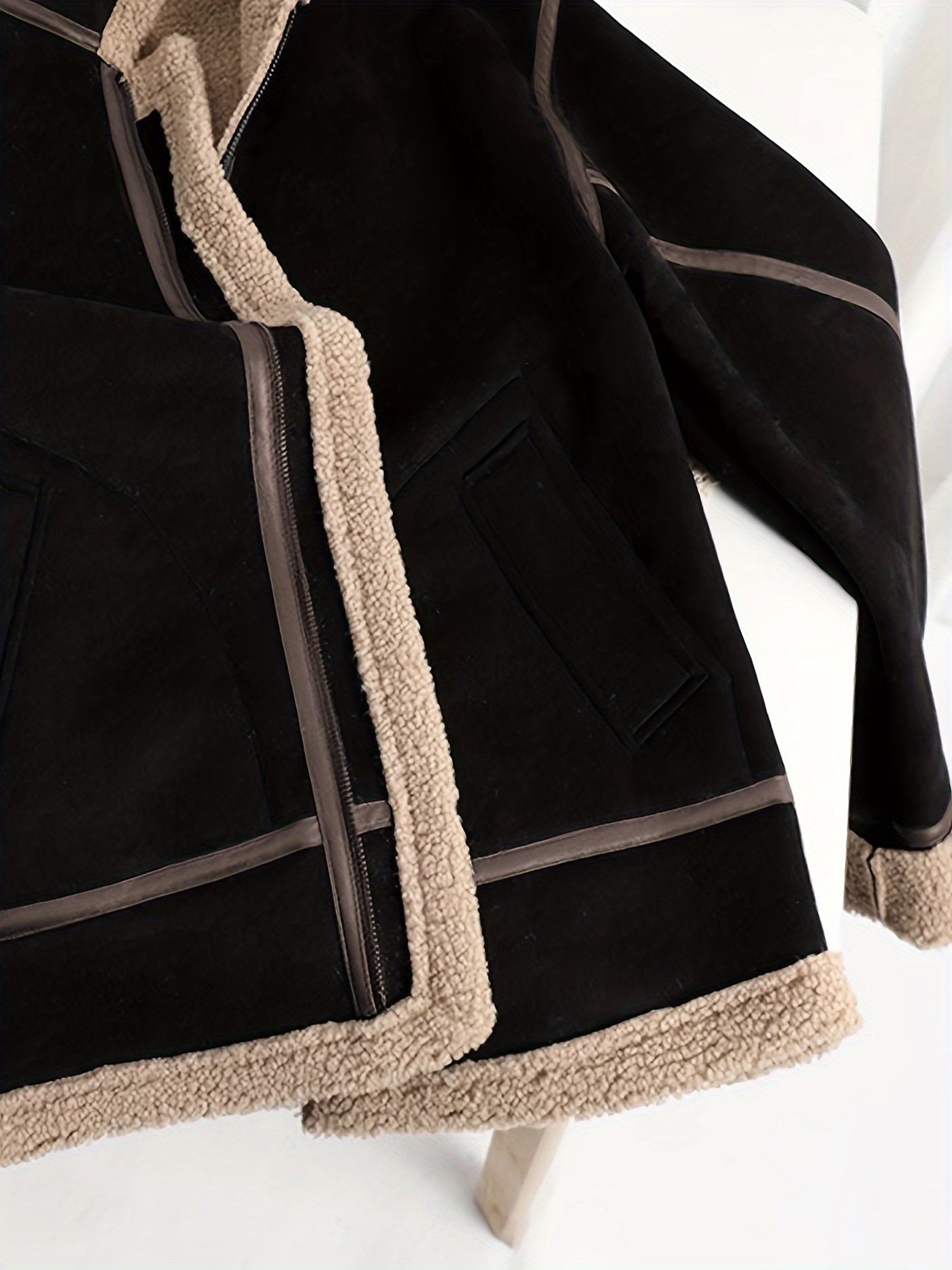 DANTE - Warme herenshearling jas met luxe uitstraling