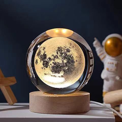 Sfeervolle 3D nachtlamp met elegant design en kleurverlichting – LUNOVA DreamGlow - Glamorix