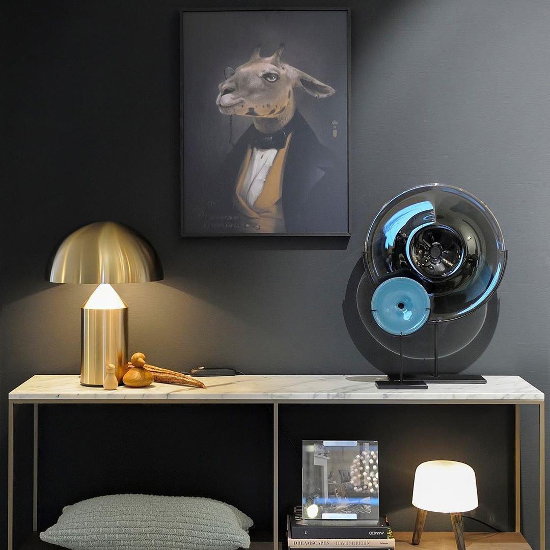 Moderne LUXORA - Moderne metalen tafellamp voor stijlvolle verlichting tafellamp