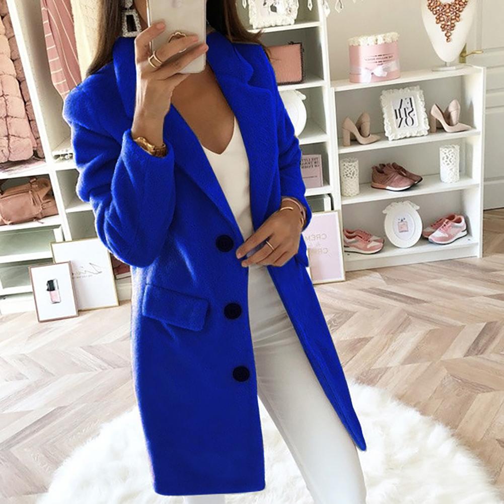 CAMILLE - Dubbel-geknoopte lange blazer voor een elegante uitstraling
