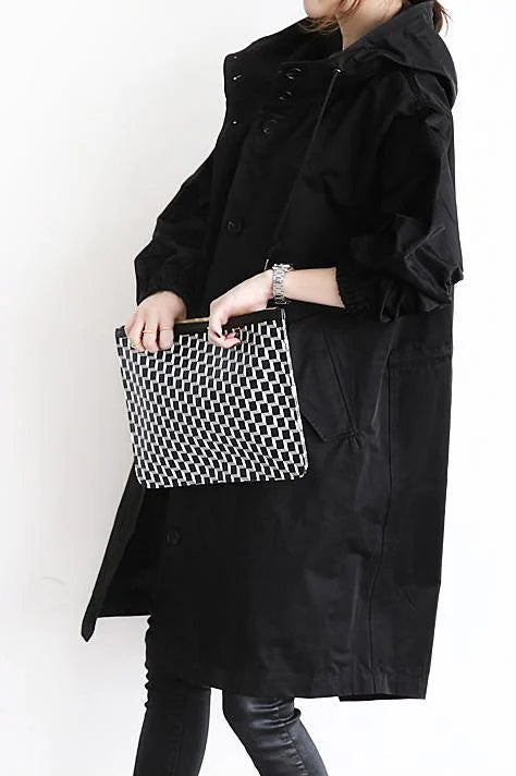 MARIS – Gabardina impermeable oversize de largo medio para mujer - Glamorix