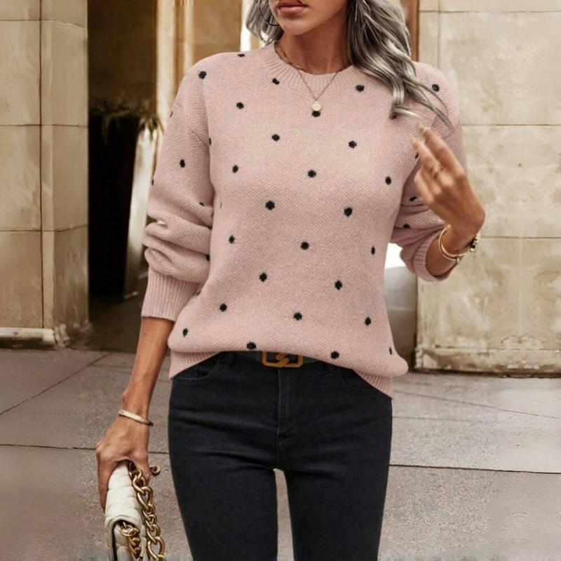 Gebreide damestrui met subtiele structuur en elegante fit – MAELIN DOTS - Glamorix