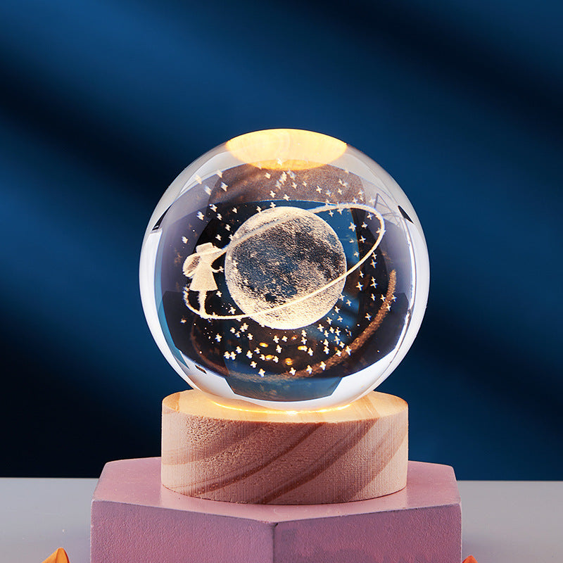 Sfeervolle 3D nachtlamp met elegant design en kleurverlichting – LUNOVA DreamGlow - Glamorix