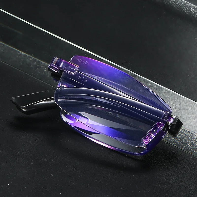 Randloze heren zonnebril met UV-bescherming en licht frame – NOVA AIRFRAME - Glamorix