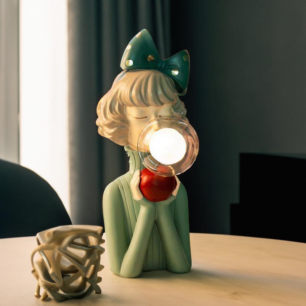 LUMIPLAY - Decoratieve tafellamp met speels figuurontwerp en LED-lamp