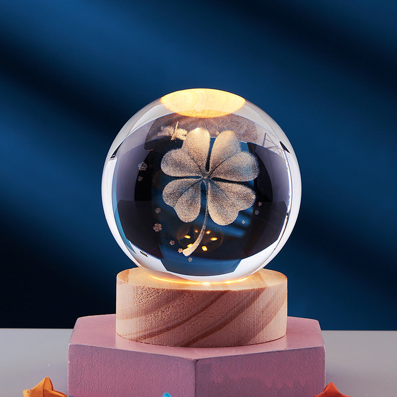 Sfeervolle 3D nachtlamp met elegant design en kleurverlichting – LUNOVA DreamGlow - Glamorix