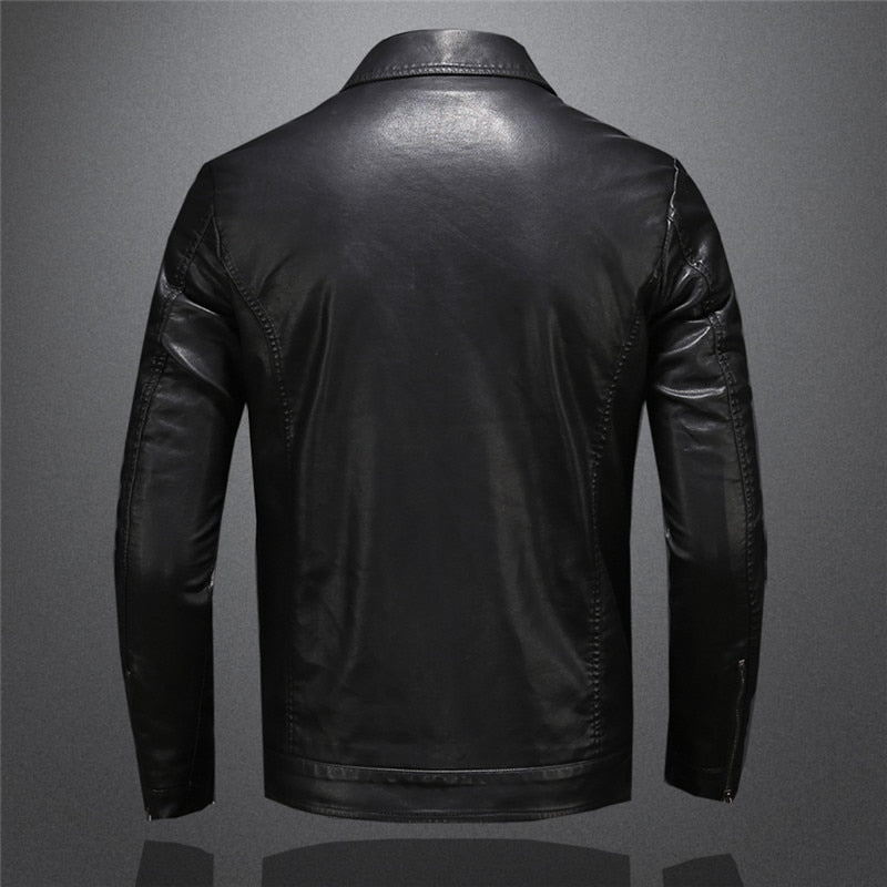 LUCIAN - Slank leren jack voor een stijlvolle look