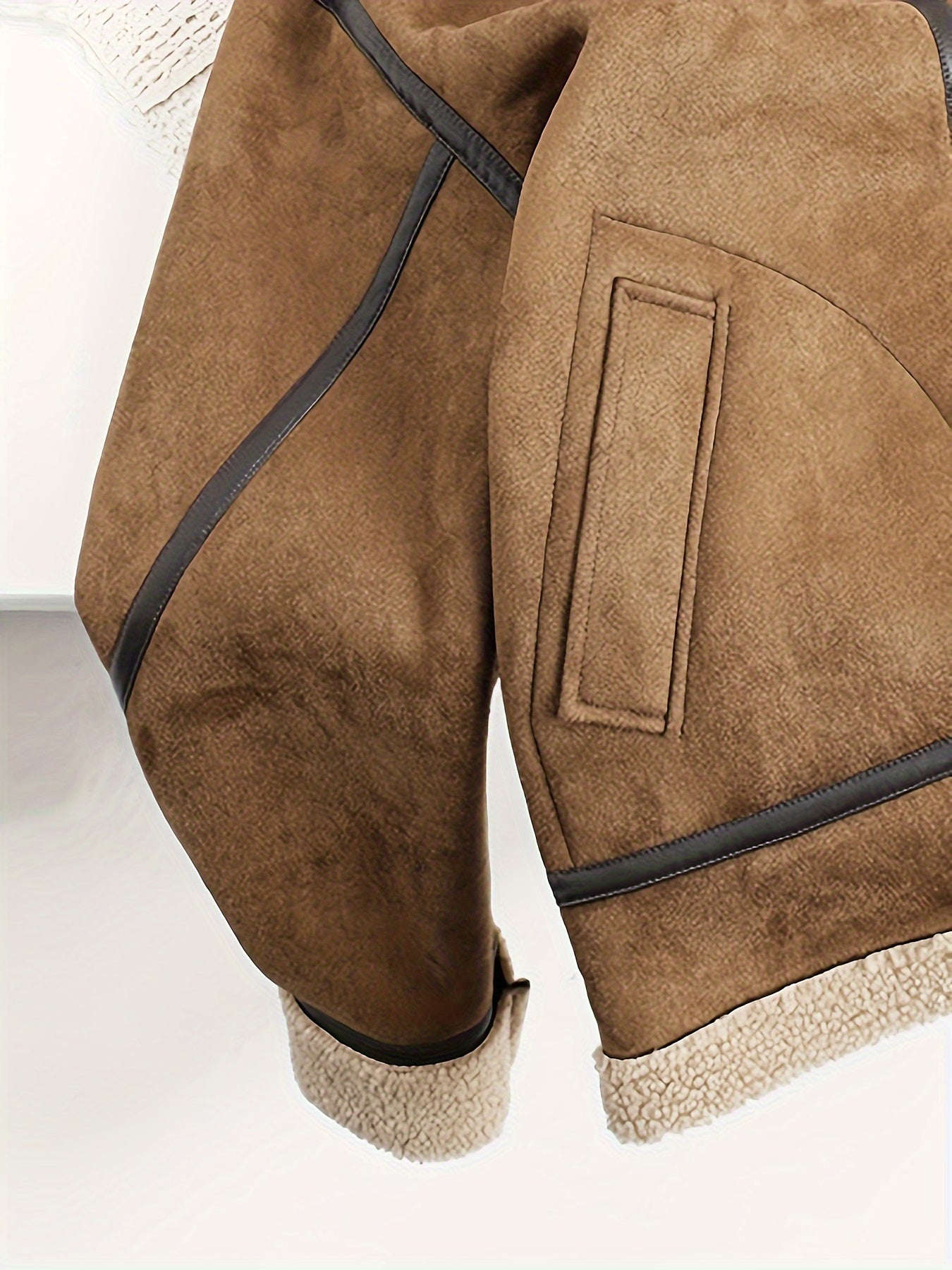 DANTE - Warme herenshearling jas met luxe uitstraling
