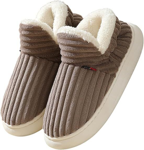 LUNA - Comfortabele geribbelde pantoffels voor dames