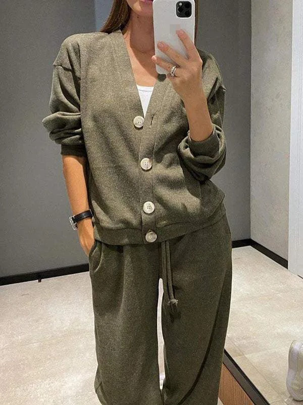 ISLA - Oversized dames lounge tweedelige set
