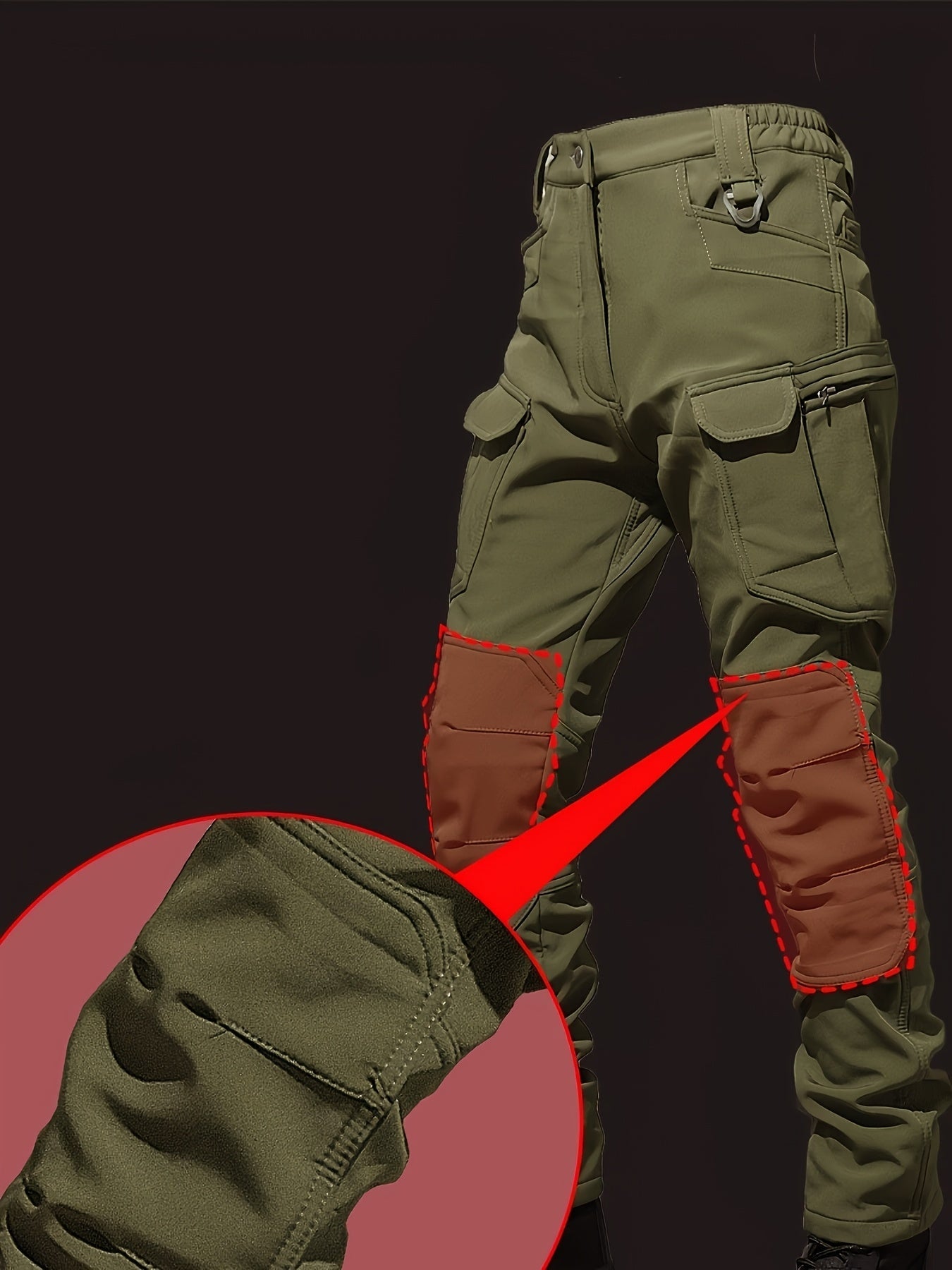 RANGER - Tactische broek voor heren met multifunctionele zakken