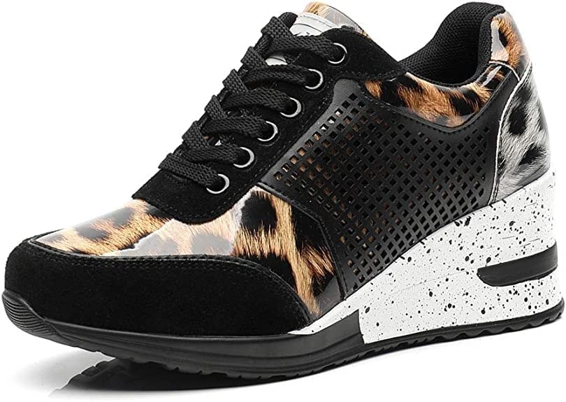 AMELIA – Dames sneakers met sleehak en sportieve elegantie - Glamorix