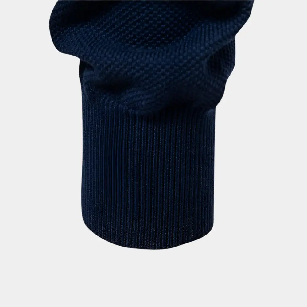 Herenpullover met colorblock en kwartrits – TAVIOR - Glamorix