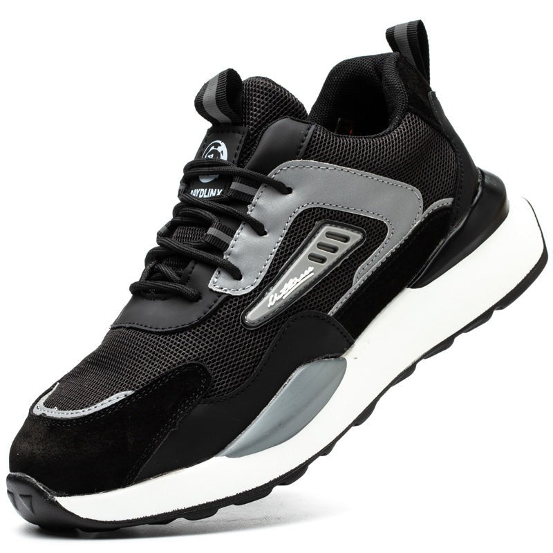 Lichtgewicht en doorsteekvaste veiligheidsschoenen met antislipzool – SAFETRAIL FORCE - Glamorix