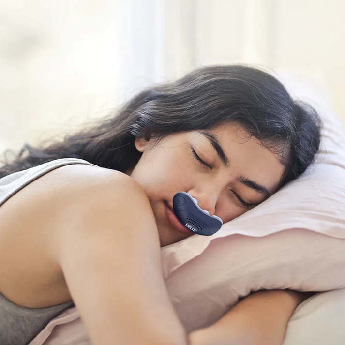 Draagbare micro-CPAP oplossing voor vrijer ademen en diepere slaap – AIRZEN MICRO - Glamorix