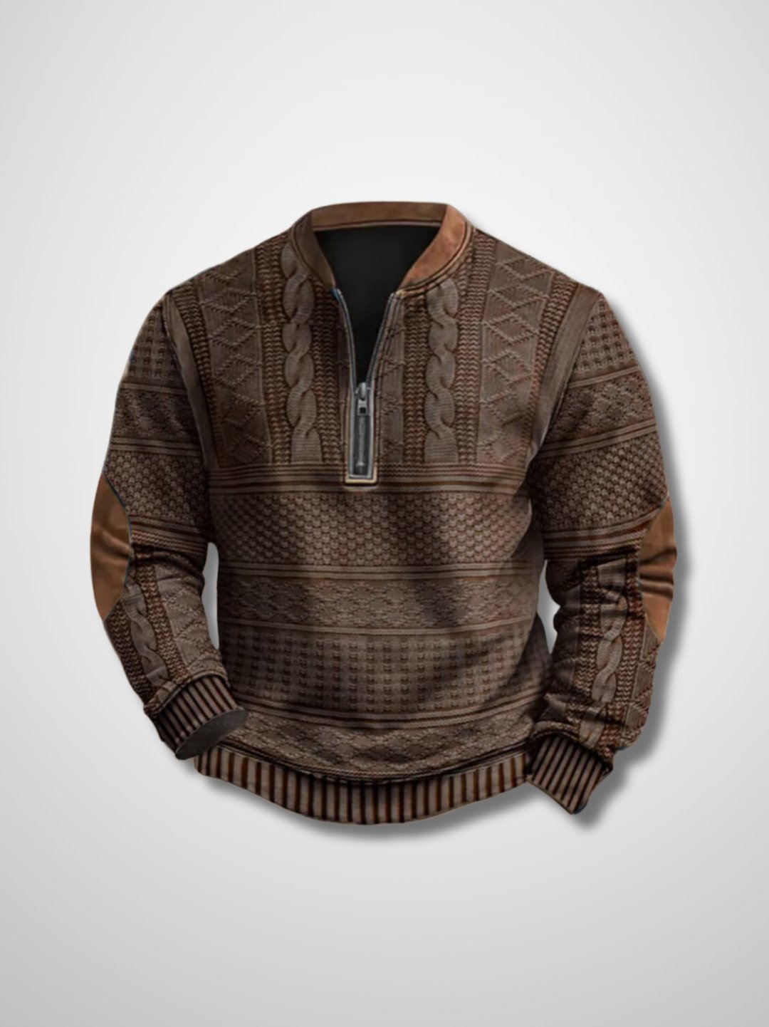 RYAN - Sweater met ritssluiting voor heren