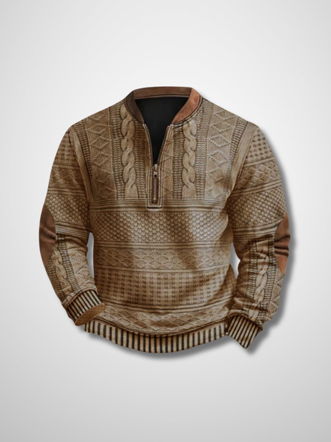 RYAN - Sweater met ritssluiting voor heren