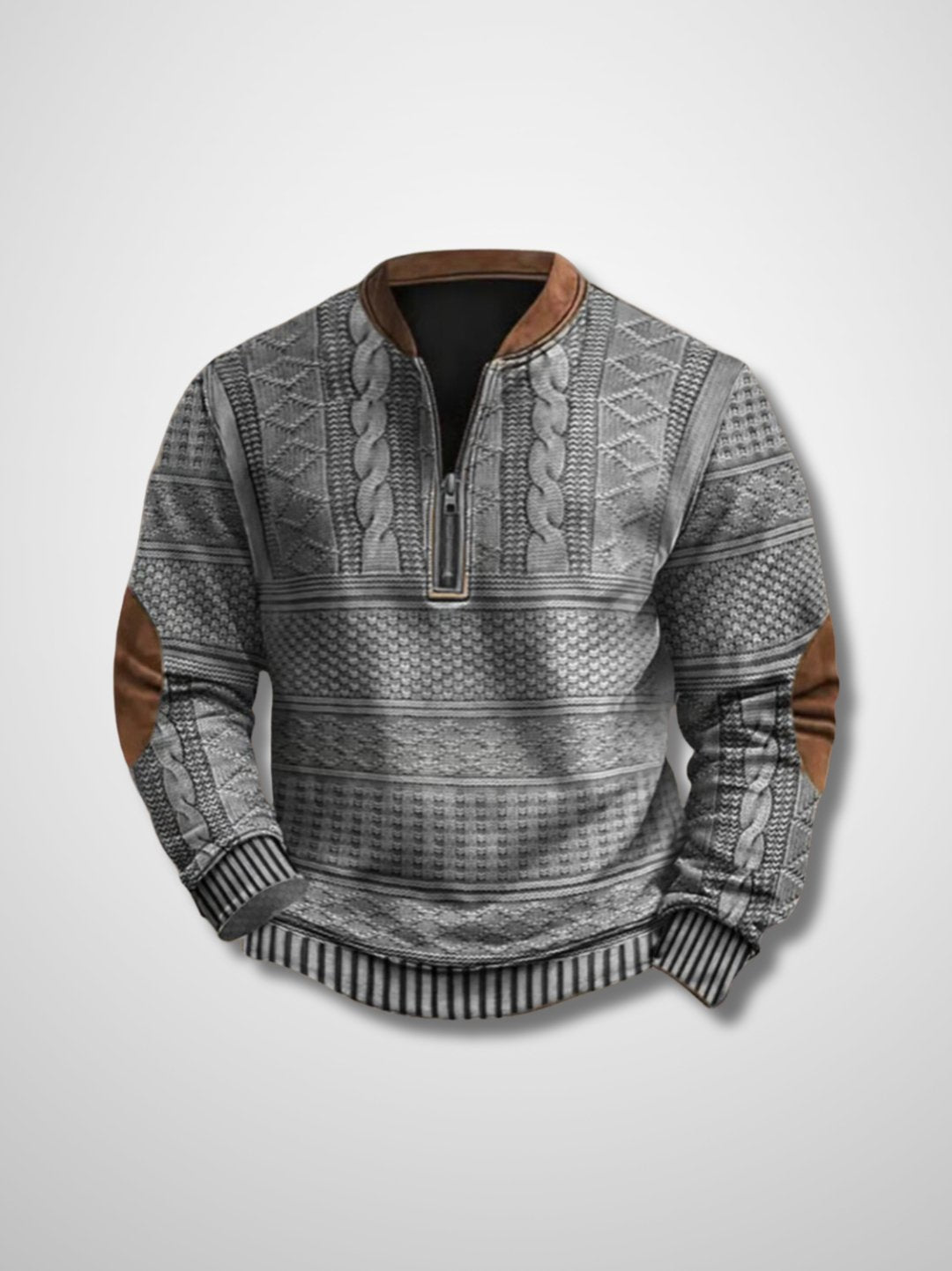 RYAN - Sweater met ritssluiting voor heren