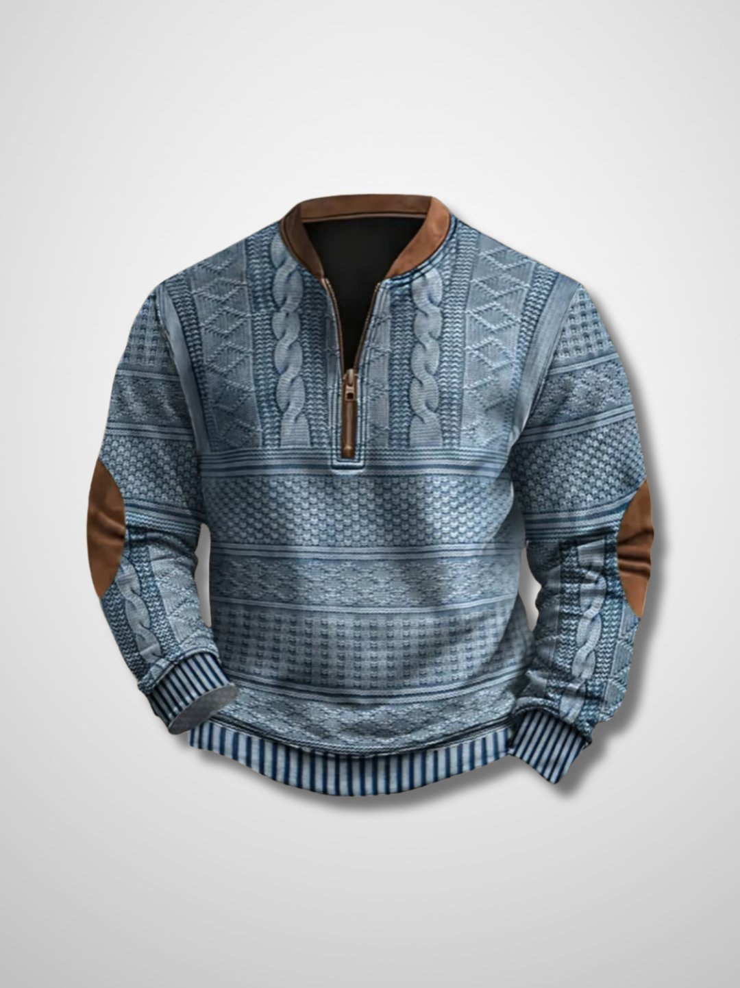 RYAN - Sweater met ritssluiting voor heren
