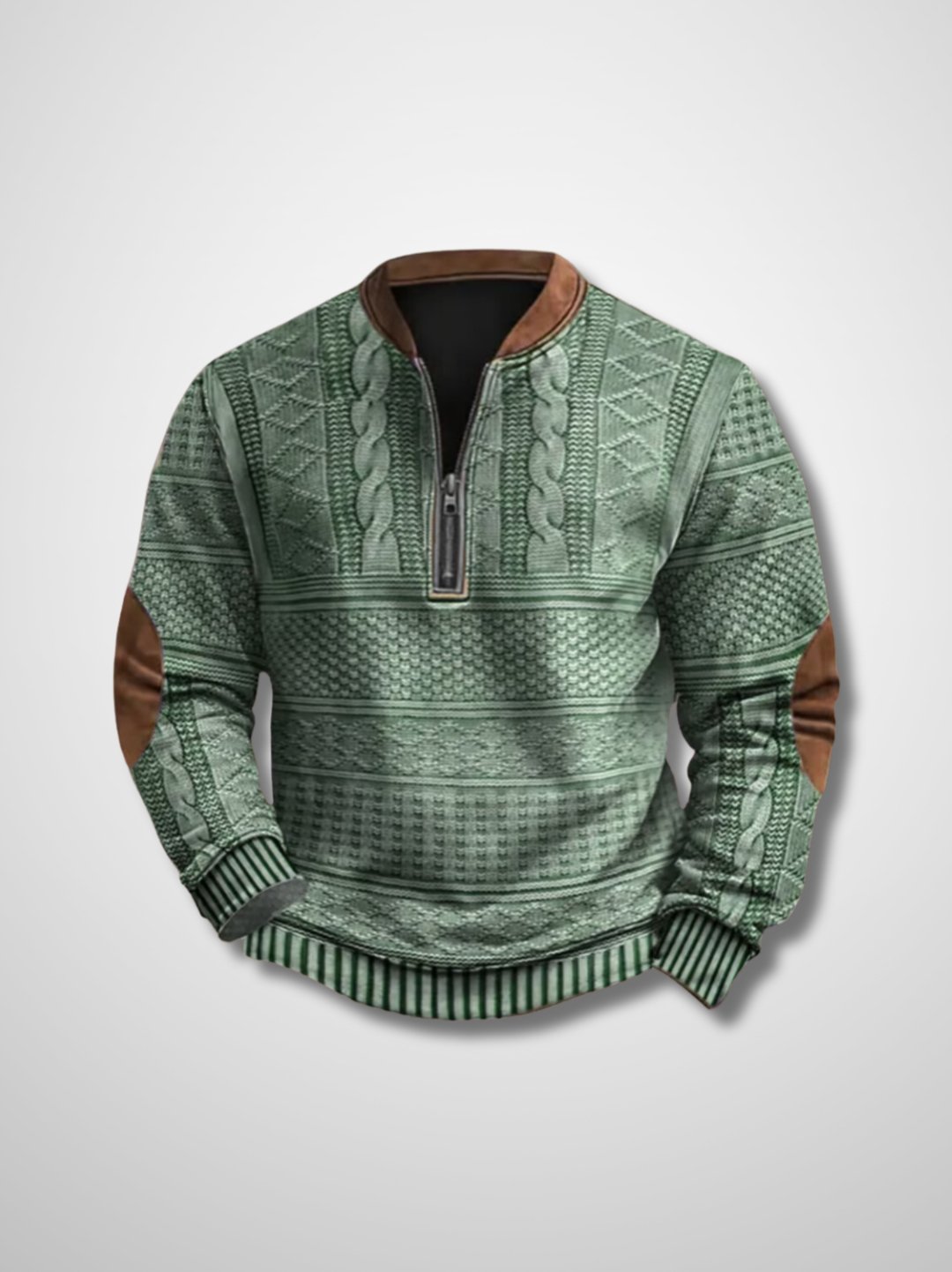 RYAN - Sweater met ritssluiting voor heren