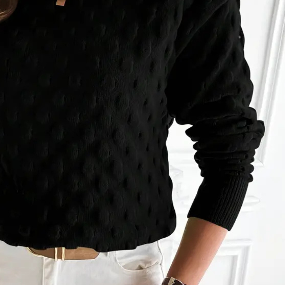 Zachte gebreide damestrui met casual pasvorm – ELIORA CozyKnit - Glamorix