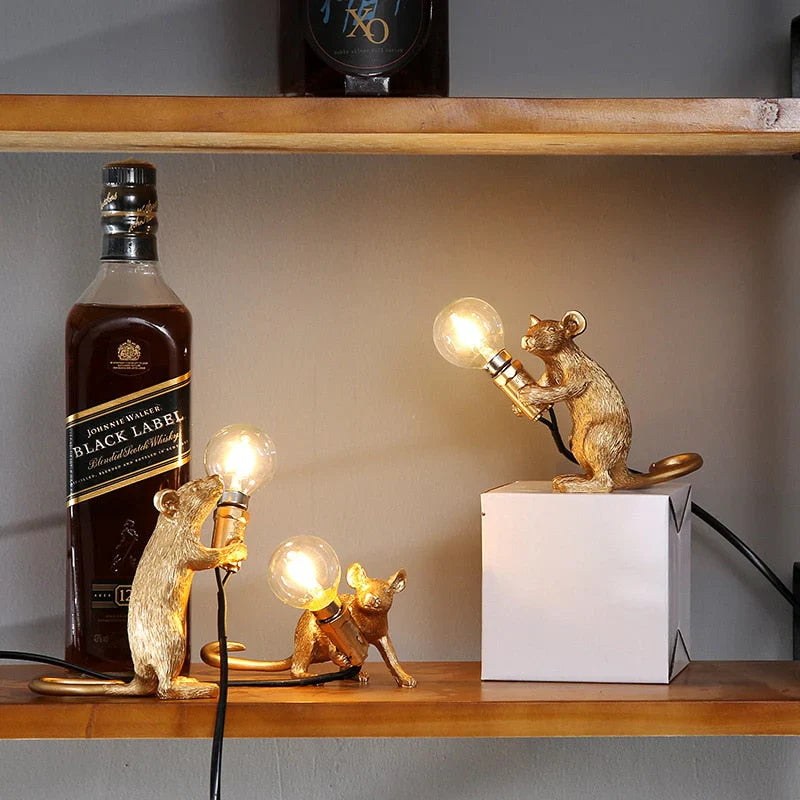MouseLuxe – Originele LED Muizen Tafellamp