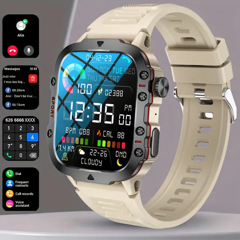 FitPulse – Geavanceerde Sport Smartwatch met IP68 Waterdichtheid