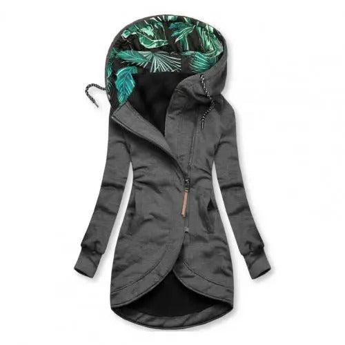 FREJA - Abrigo de invierno con capucha para mujer - Glamorix
