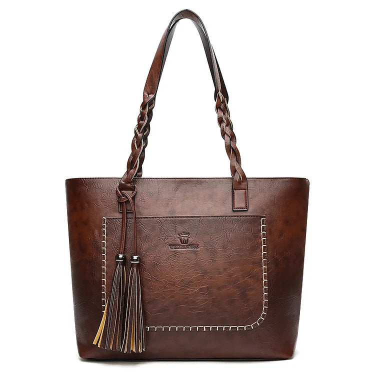 Handgemaakte Italiaanse leren handtas – Bellanora Milano - Glamorix