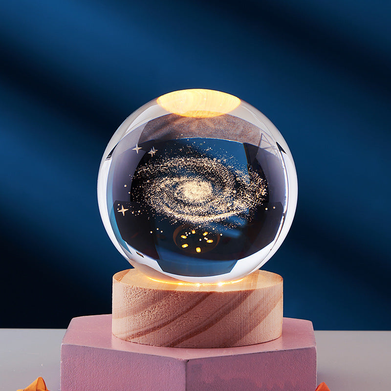 Sfeervolle 3D nachtlamp met elegant design en kleurverlichting – LUNOVA DreamGlow - Glamorix