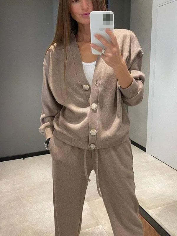ISLA - Oversized dames lounge tweedelige set