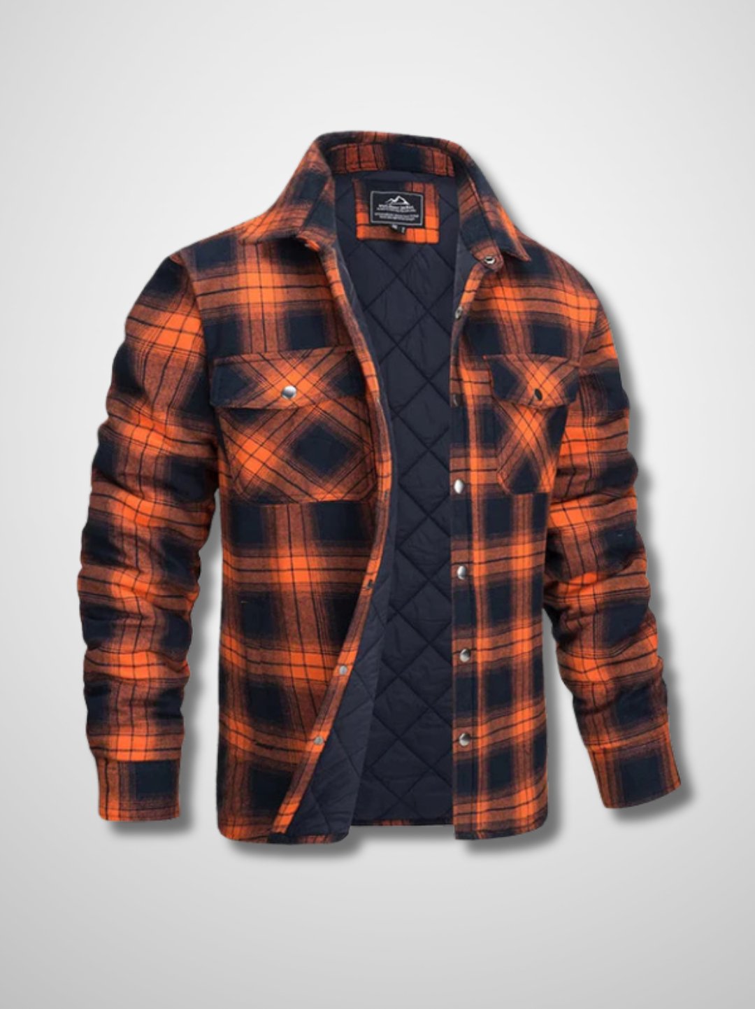 LOGAN - Heren flanellen knoopjack voor een casual en stoere look