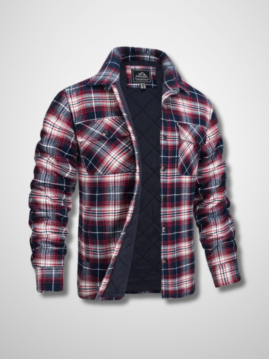 LOGAN - Heren flanellen knoopjack voor een casual en stoere look