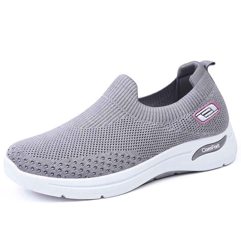 Orthopedische lichtgewicht wandelschoen voor dames – Aeriva FlexStride - Glamorix