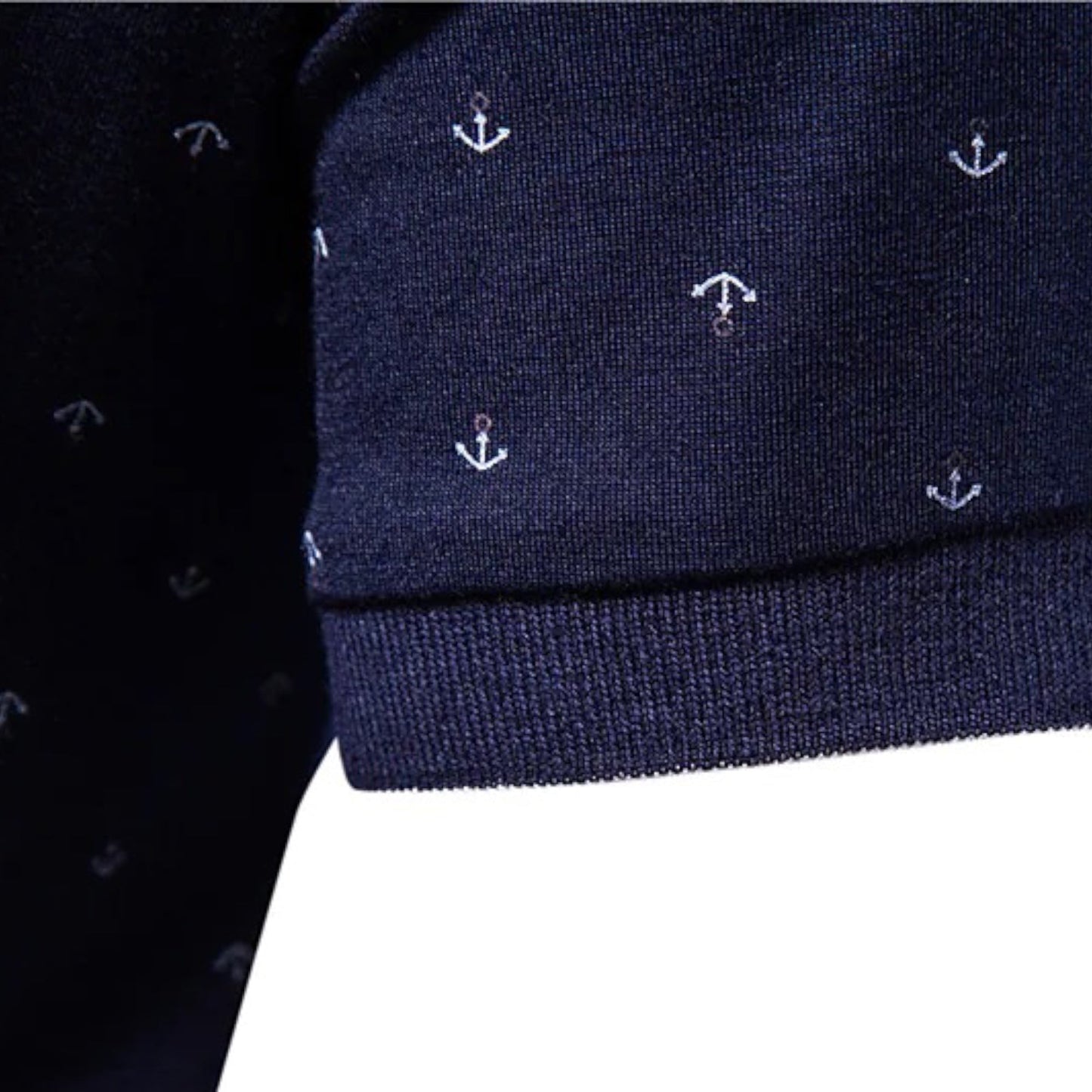 HARRINGTON - Klassieke herenpolo met subtiele print
