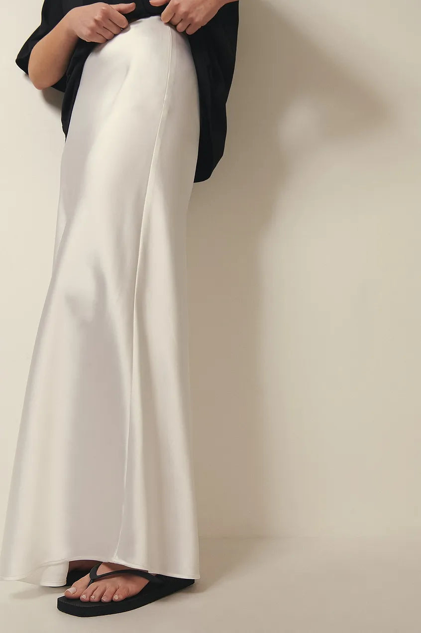 AMELIA - Klassieke satijnen midirok voor dames