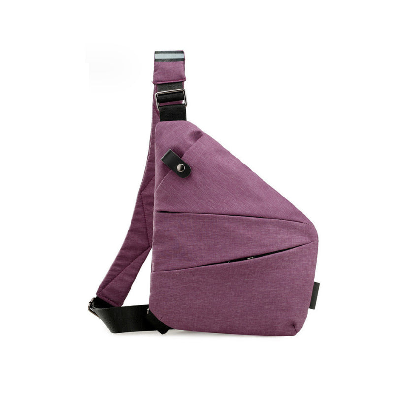 Antidiefstal schoudertas met USB-poort en slimme vakken – URBANSAFE LINKBAG - Glamorix