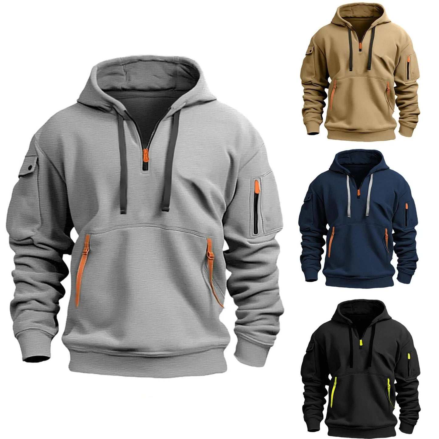 RYAN - Comfortabele heren hoodie met een moderne uitstraling