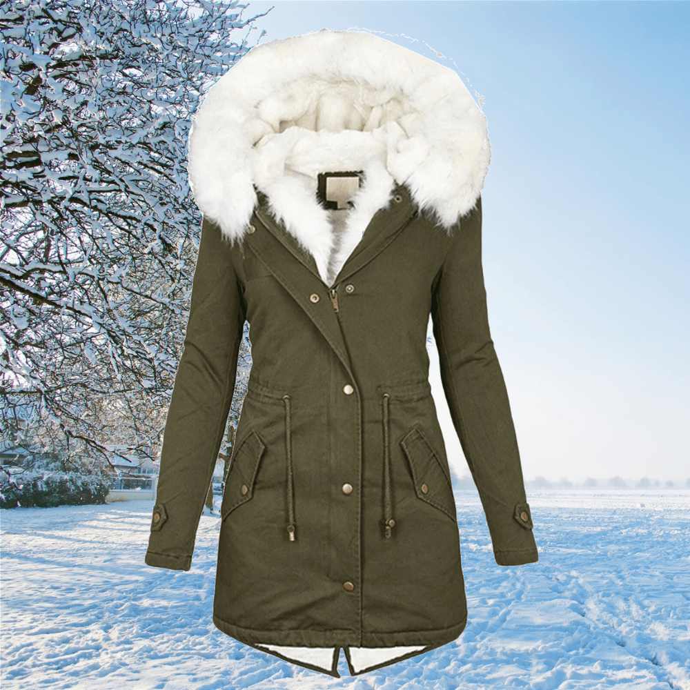 ELISA - Warme winterjas met stijlvolle afwerking voor dames