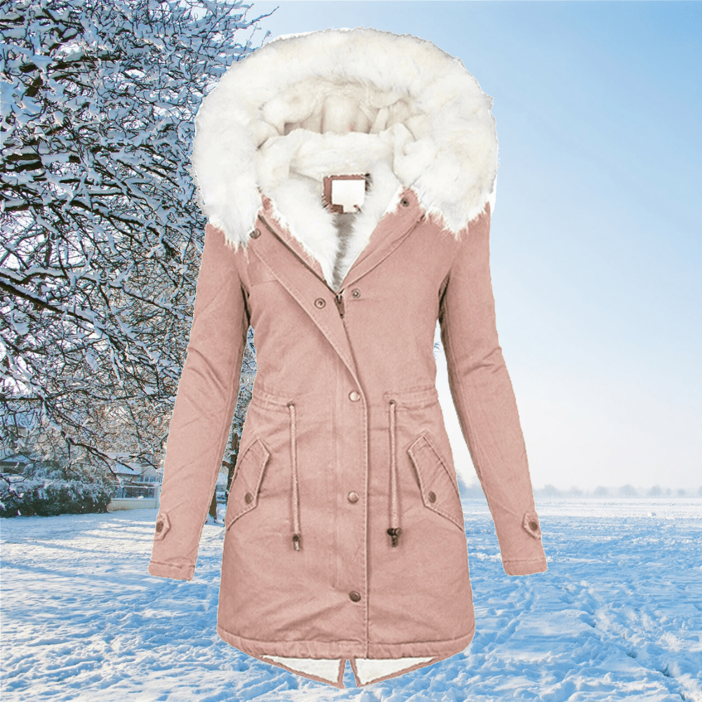 ELISA - Warme winterjas met stijlvolle afwerking voor dames