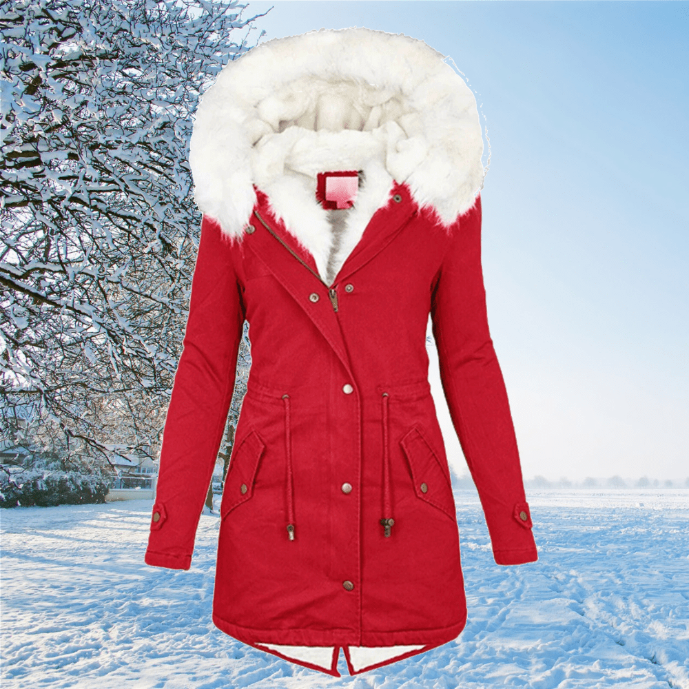 ELISA - Warme winterjas met stijlvolle afwerking voor dames
