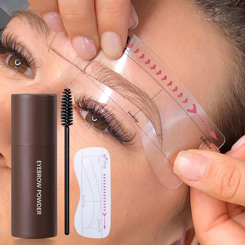 BROWPERFECT - Stempel & Stencil Kit voor Perfecte Wenkbrauwen
