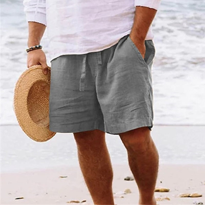 Heren short met rechte pijpen en relaxte pasvorm – NOLAN STRAIGHTSHORT - Glamorix