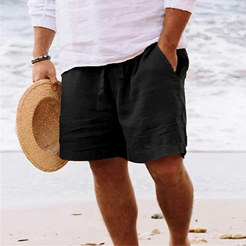 Heren short met rechte pijpen en relaxte pasvorm – NOLAN STRAIGHTSHORT - Glamorix