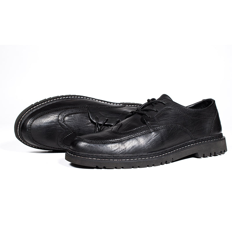 BRYCE - Stoere leren schoenen voor heren met een tijdloze uitstraling