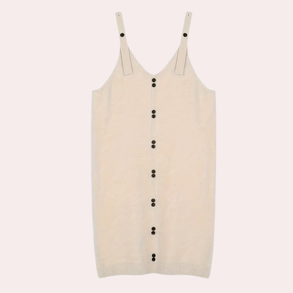 ISLA - Los gebreide maxi-jurk voor een moeiteloos elegante look