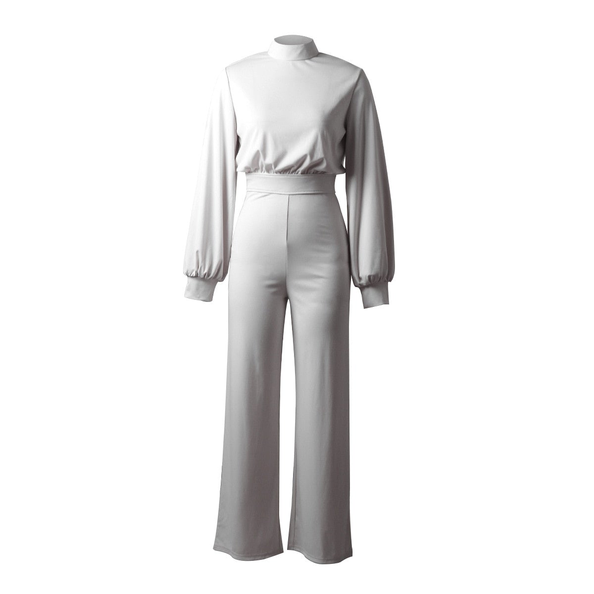 AMELIA - Jumpsuit met hoge taille en wijde pijpen voor dames